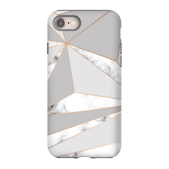 iPhone 8 StrongFit Marble Geometry 044 by Jelena Obradovic