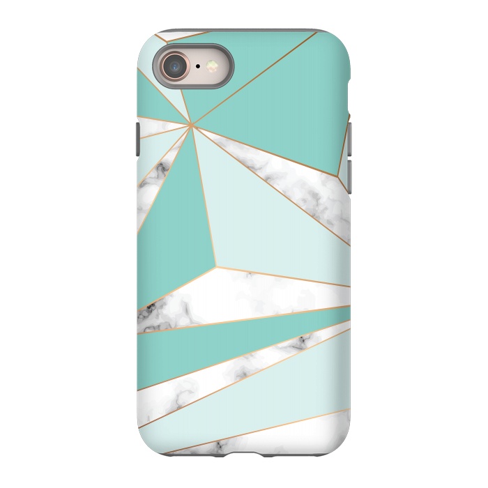 iPhone 8 StrongFit Marble Geometry 045 by Jelena Obradovic