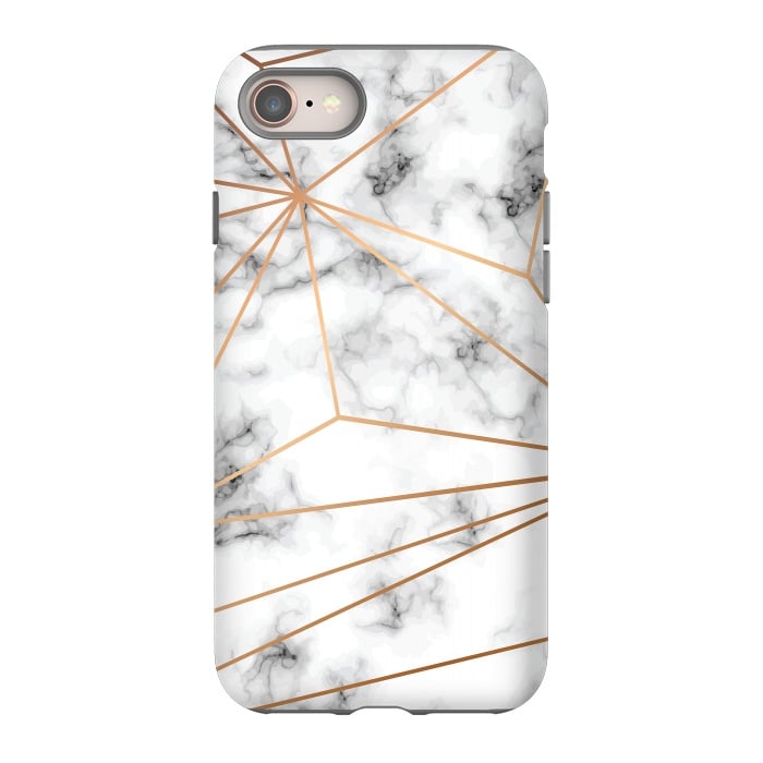 iPhone 8 StrongFit Marble Geometry 046 by Jelena Obradovic