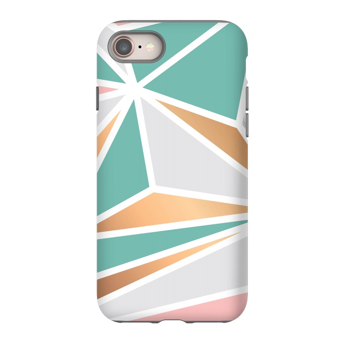 iPhone 8 StrongFit Marble Geometry 048 by Jelena Obradovic