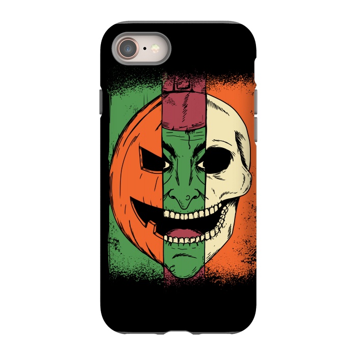 iPhone 8 StrongFit Monsters Faces by Coffee Man