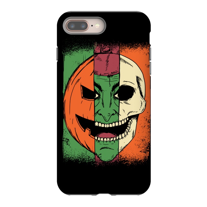 iPhone 8 plus StrongFit Monsters Faces by Coffee Man