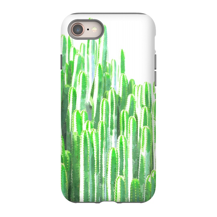iPhone 8 StrongFit Cactus Illustration by Alemi