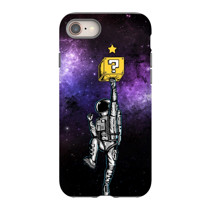 iPhone 8 StrongFit Astronaut and Star by Coffee Man