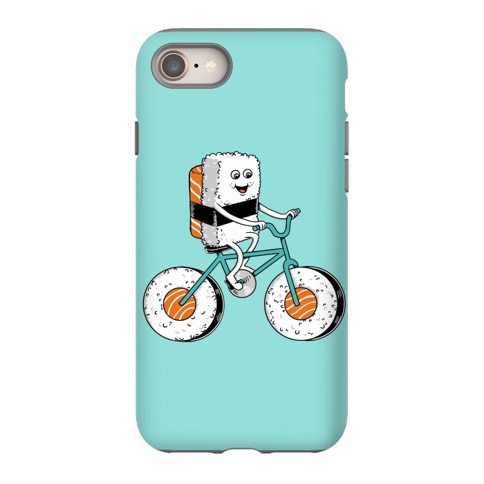 iPhone 8 StrongFit Sushi Bicycle by Coffee Man