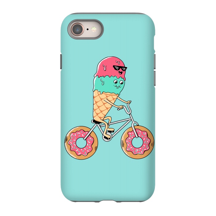 iPhone 8 StrongFit Donut Bicycle by Coffee Man