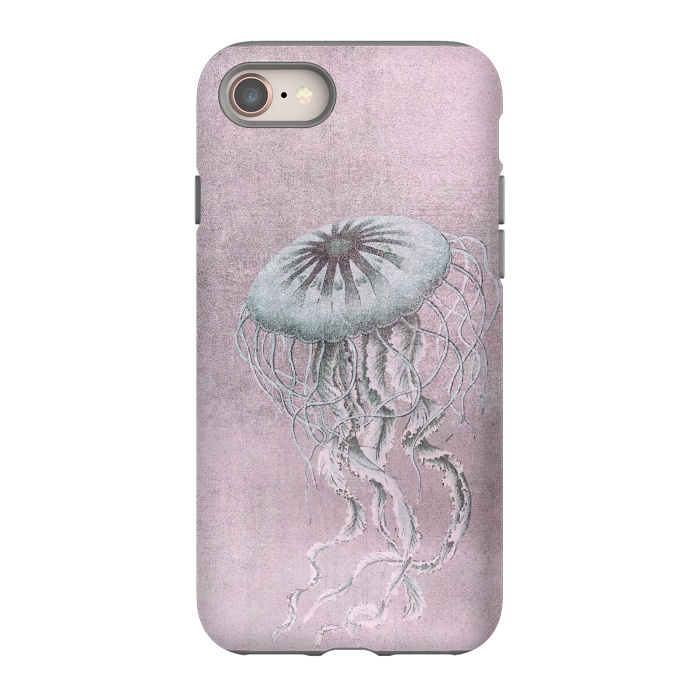 iPhone 8 StrongFit Jellyfish Underwater Creature by Andrea Haase