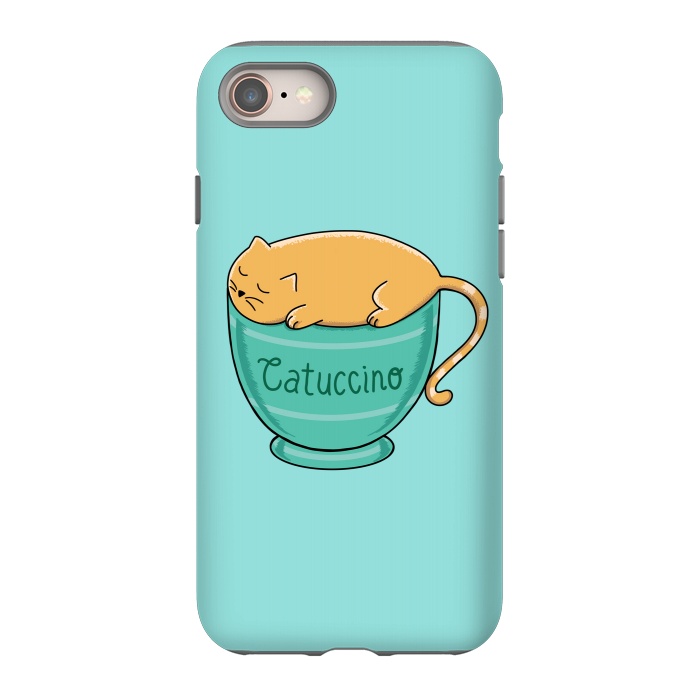iPhone 8 StrongFit Cattuccino by Coffee Man