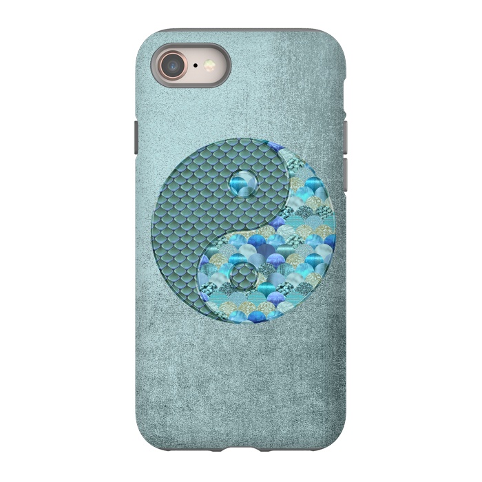 iPhone 8 StrongFit Yin Yang Ocean Spirit by Andrea Haase
