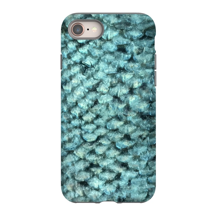 iPhone 8 StrongFit Shimmering Fish Scale  by Andrea Haase