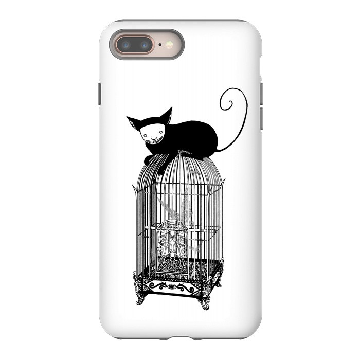 iPhone 8 plus StrongFit Cages by Laura Nagel