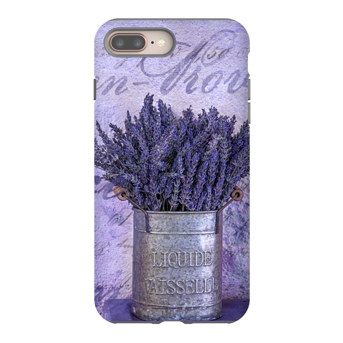 iPhone 8 plus StrongFit Lavender Bouquet In Tin Can by Andrea Haase