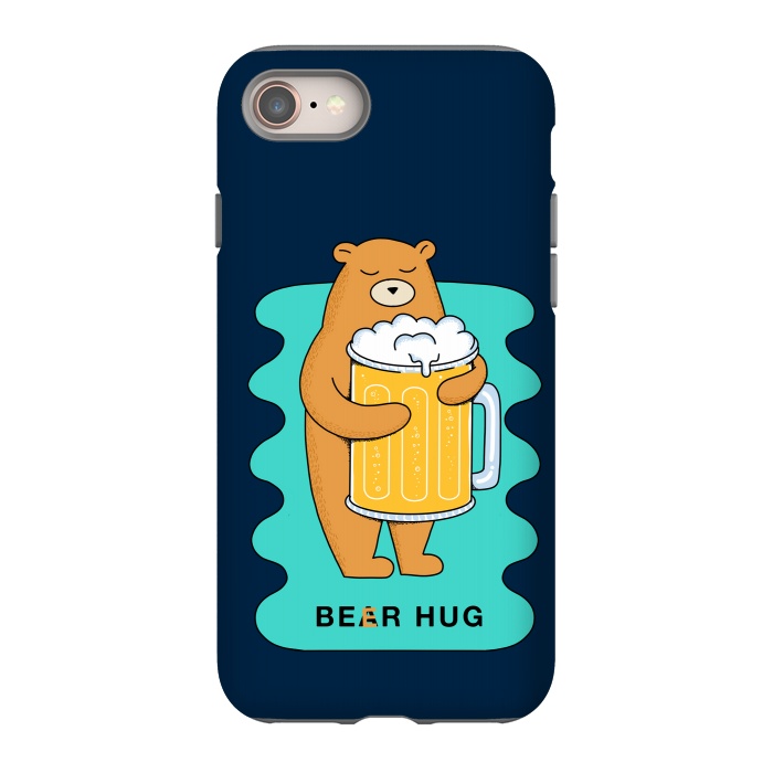 iPhone 8 StrongFit Beer Hug by Coffee Man