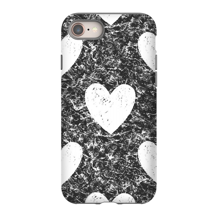 iPhone 8 StrongFit Cozy Hearts by ''CVogiatzi.
