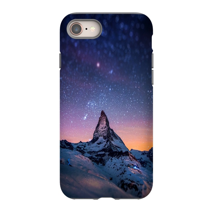 iPhone 8 StrongFit Mountain Reach the Galaxy by ''CVogiatzi.