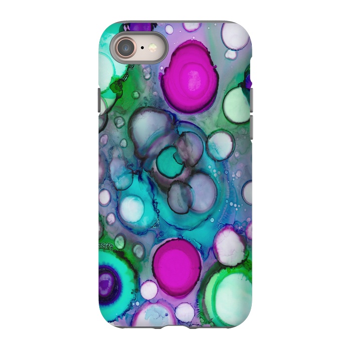 iPhone 8 StrongFit Alcohol ink 7 by haroulita