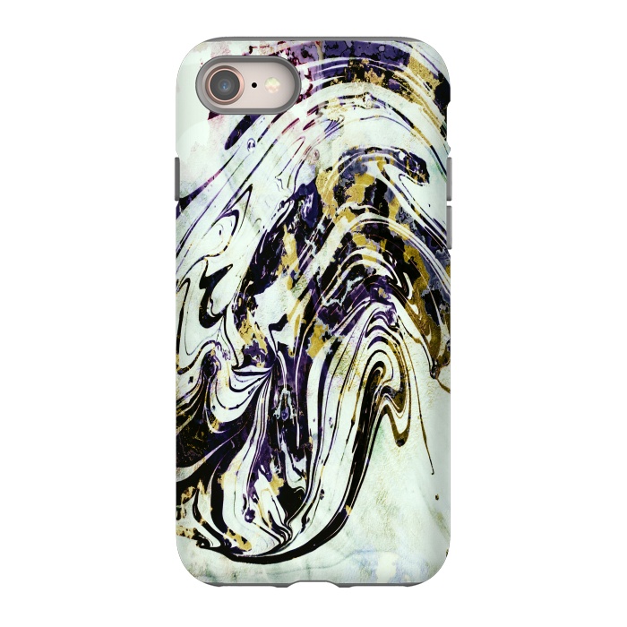iPhone 8 StrongFit artistic marble by haroulita