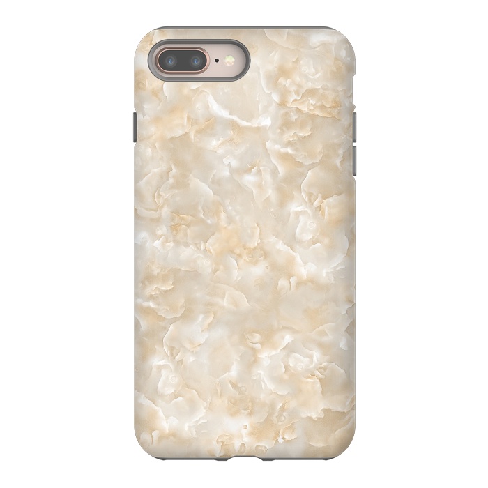 iPhone 8 plus StrongFit Creme Mother of Pearl Texture by  Utart