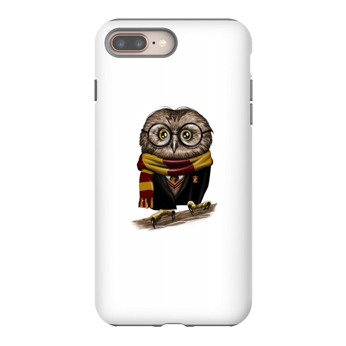 iPhone 8 plus StrongFit Owly Potter by Vincent Patrick Trinidad