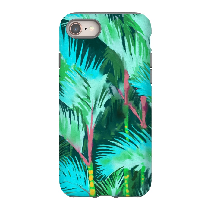 iPhone 8 StrongFit Palm Forest by Uma Prabhakar Gokhale