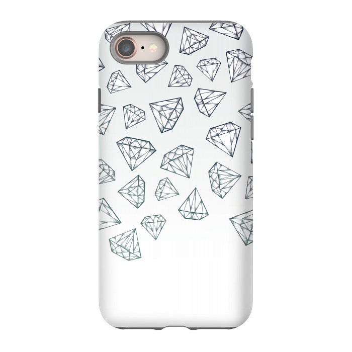 iPhone 8 StrongFit Diamond Shower by Barlena