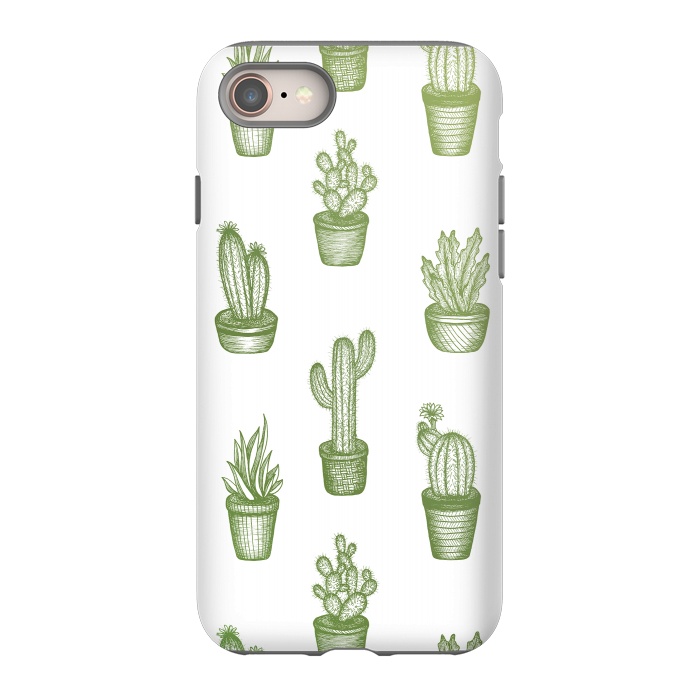 iPhone 8 StrongFit Succulents by Barlena