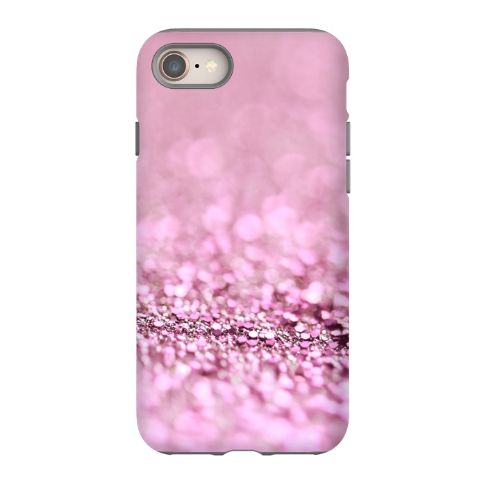 iPhone 8 StrongFit Rose Gold Blush Glitter by  Utart