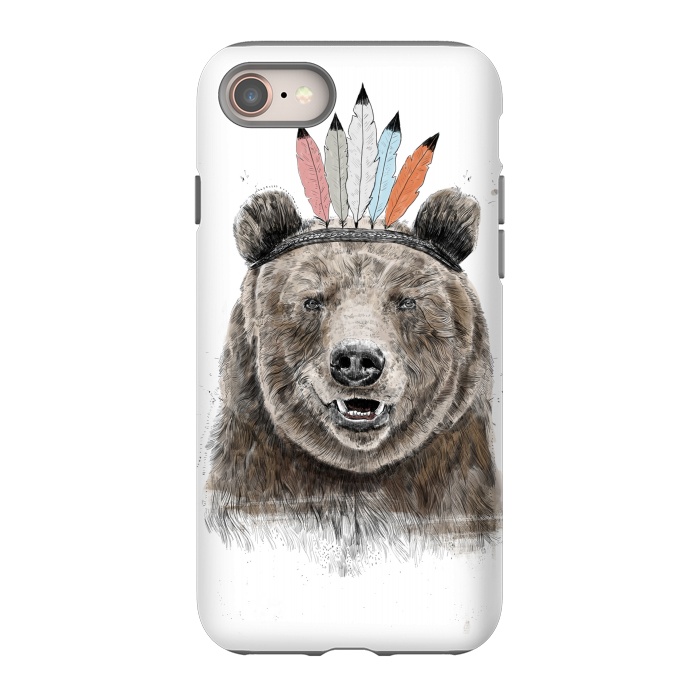 iPhone 8 StrongFit Festival bear by Balazs Solti