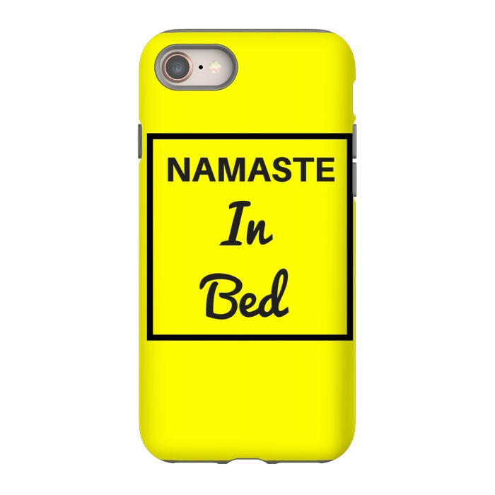 iPhone 8 StrongFit namaste in bed by MALLIKA