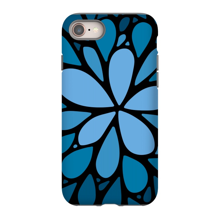 iPhone 8 StrongFit Water Flower by Majoih