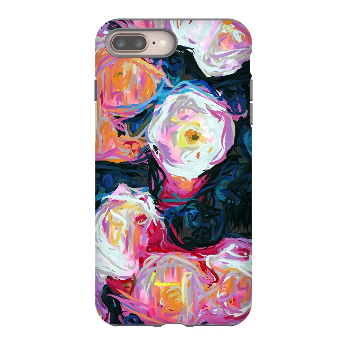 iPhone 8 plus StrongFit Flowerella by Uma Prabhakar Gokhale