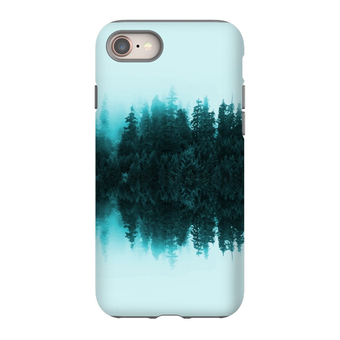 iPhone 8 StrongFit Cloudy Forest by Creativeaxle