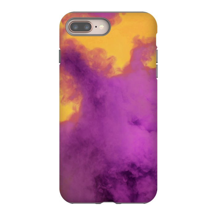iPhone 8 plus StrongFit Ultraviolet Smoke by Gringoface Designs