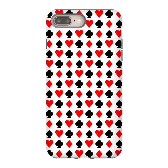 iPhone 8 plus StrongFit playing cards by TMSarts