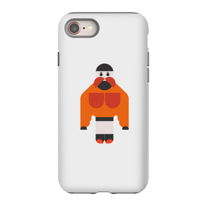 iPhone 8 StrongFit Strong Man by TMSarts