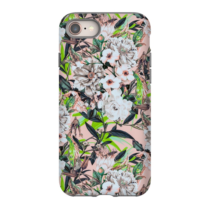 iPhone 8 StrongFit Flowering bouquet pink by Mmartabc