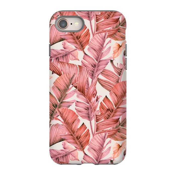 iPhone 8 StrongFit Jungle paradise pink by Mmartabc