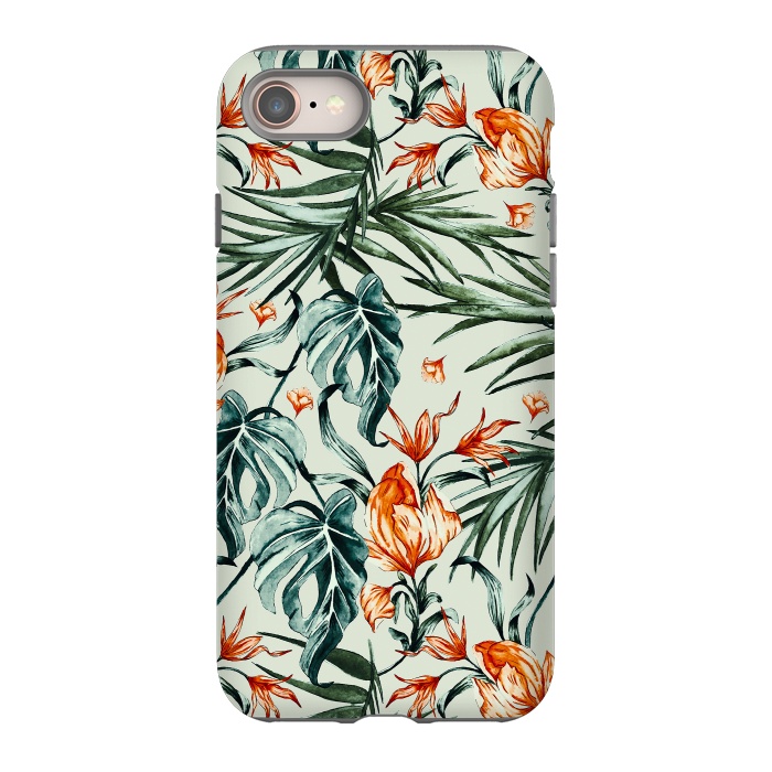 iPhone 8 StrongFit Exotic flower nature-07 by Mmartabc