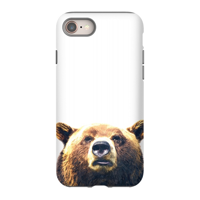 iPhone 8 StrongFit Bear Portrait by Alemi