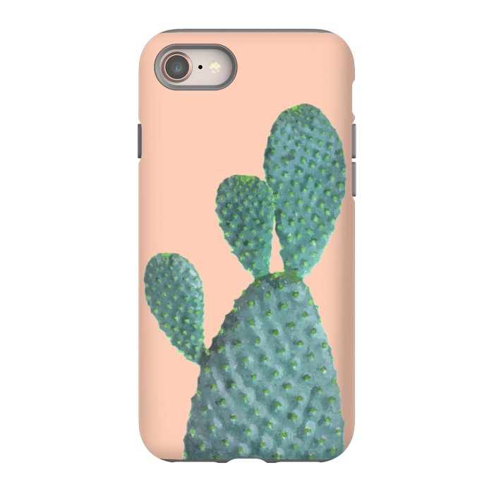 iPhone 8 StrongFit Cactus Watercolor by Alemi