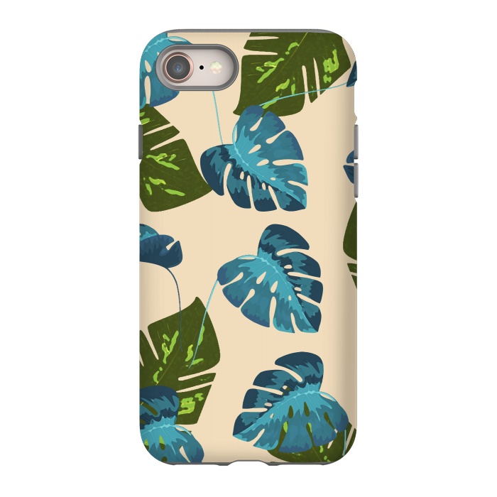 iPhone 8 StrongFit Monstera Abstract by Creativeaxle
