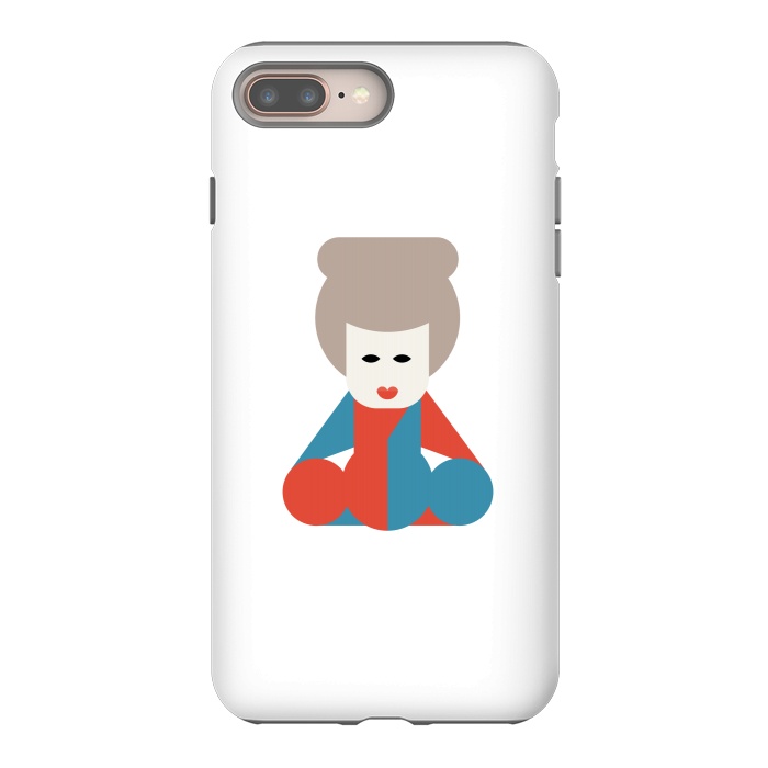 iPhone 8 plus StrongFit chinese lady  by TMSarts