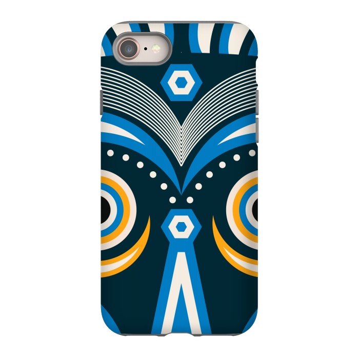 iPhone 8 StrongFit lulua tribal mask by TMSarts