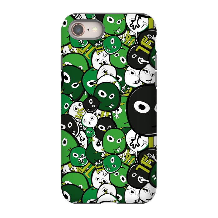 iPhone 8 StrongFit green monsters by TMSarts