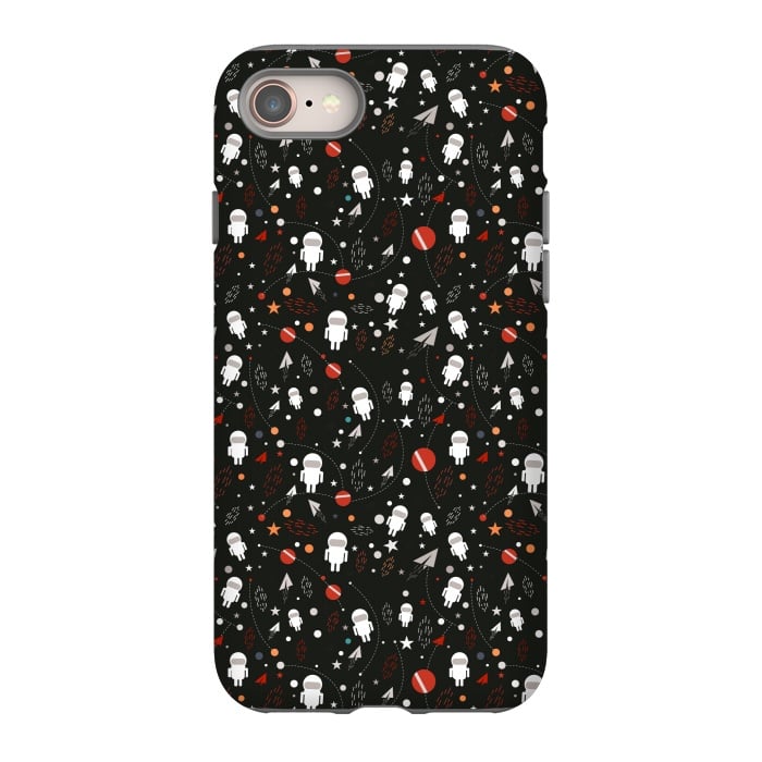 iPhone 8 StrongFit cartoon space pattern by TMSarts