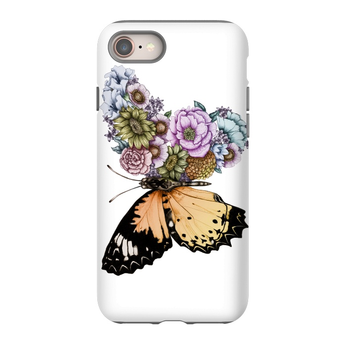 iPhone 8 StrongFit Butterfly in Bloom II by ECMazur 