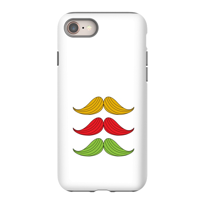 iPhone 8 StrongFit mustache colors by TMSarts