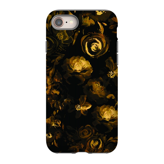 iPhone 8 StrongFit Different Watercolor Roses 4 by Bledi