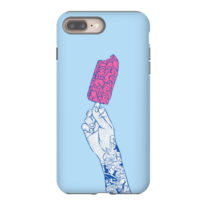 iPhone 8 plus StrongFit Brain ice cream! mmmmm by Evgenia Chuvardina