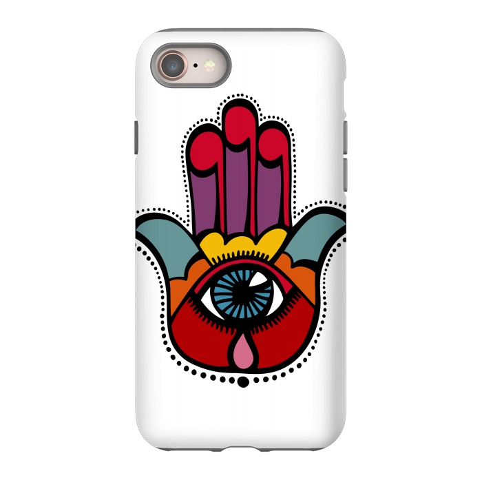 iPhone 8 StrongFit Pop Hamsa by Majoih